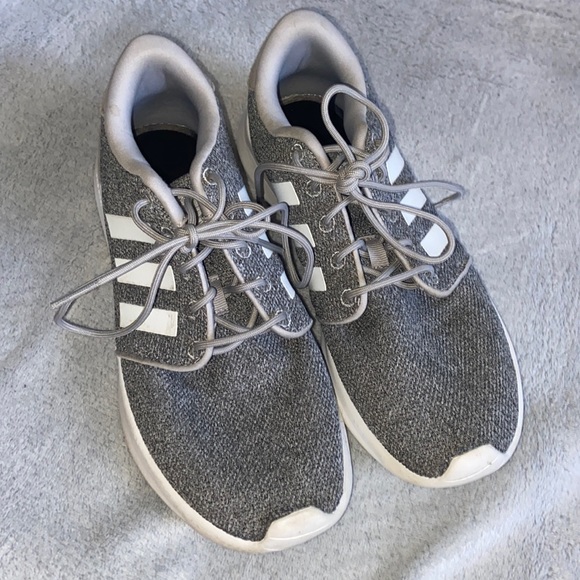 Woman’s gray addidas sneakers - Picture 1 of 6